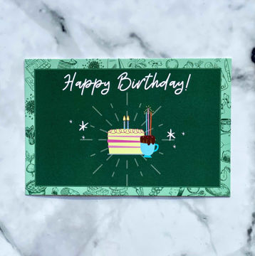 Happy Birthday Card - 6"x 4"