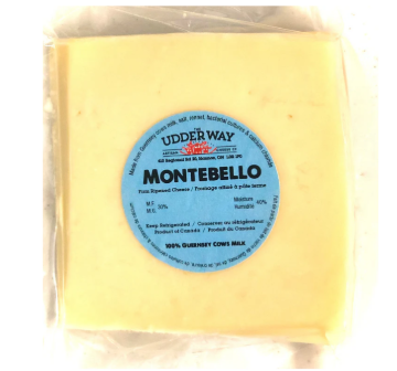Picture of Cheese "Montebello" Italian Alpine Style Guernsey Cow's Milk wedge approx. 150g CATCH WEIGHT